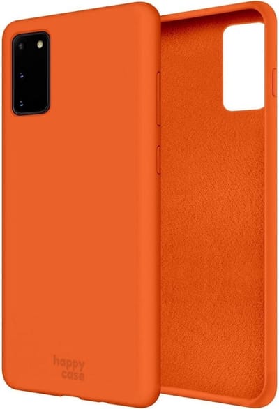 Hoesje Geschikt voor Huawei P40 Hoesje - Fluweelzachte Microvezel Siliconen Back Cover – Koraal