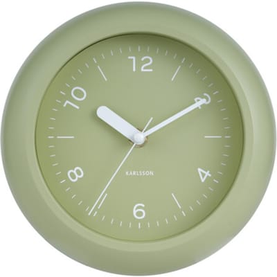 Karlsson wandklok slope tea green- Ø20cm