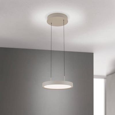 ORION LED hanglamp Teide, kaki, 1-lamp, metaal, 2.700 K