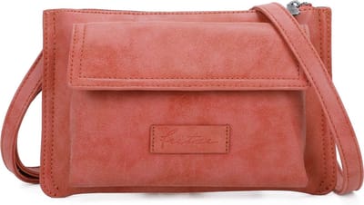 Fritzi aus Preußen Schoudertas Vintage Fritzi45 Crossbody Burn Rood