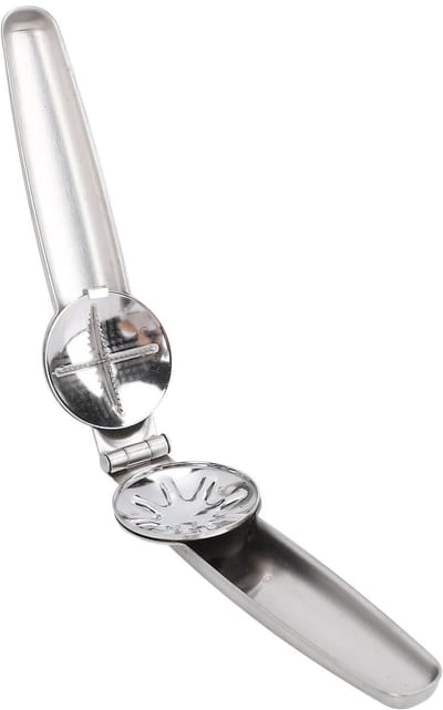 Dailygoods- Notenkraker - Ergonomisch Ontwerp - Antislip Handvat - Multifunctioneel - Roestvrij Staal - Compact en Lichtgewicht - Notenopener