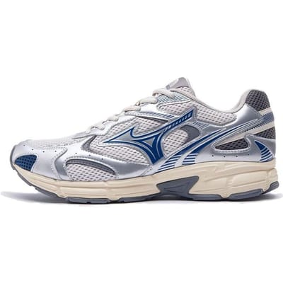 Mizuno Cyclone Speed 2K Comfortabele gedempte slijtvaste ademende casual hardloopschoenen Unisex sneakers Fantasy-Silver D1GH222913 39 gray