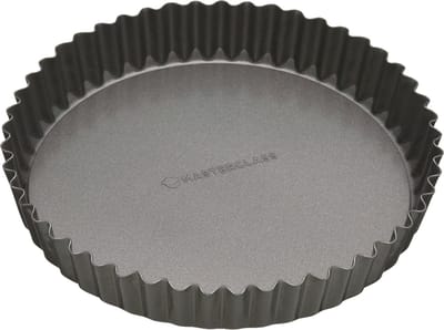 Masterclass Taartvorm / Quichevorm Met Losse Bodem - Geribbelde Randen En Antiaanbaklaag 20 cm (8 ")
