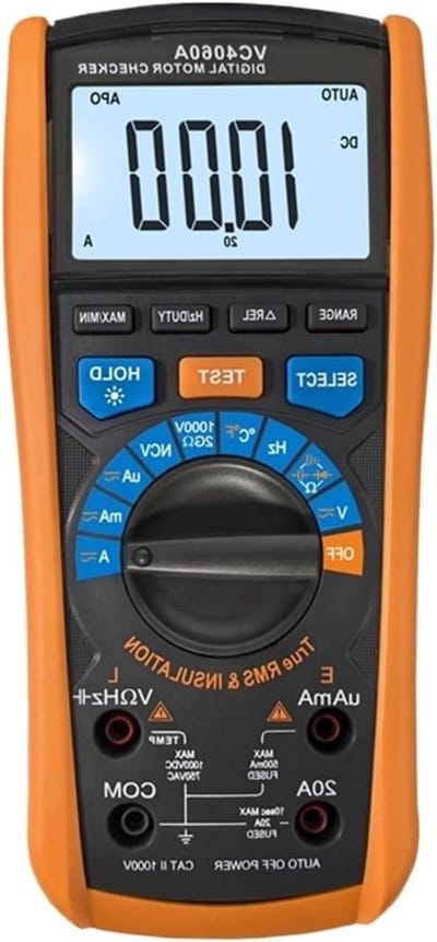 Digitale Isolatieweerstandstester - Multimeter Tester - Elektrische Inspectie - True RMS Metingen - 4000 Counts - One Color