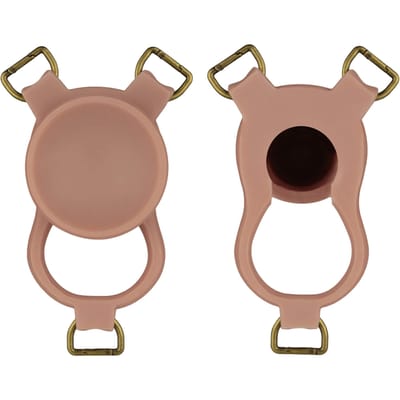 LoveToy - Ingen - Holle Strap-on met Siliconen Staaf – 23 cm - Lichte huidskleur