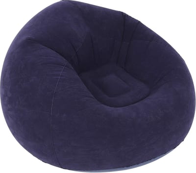 Ultra zachte opblaasbare enkele sferische sofa stoel voor vrije tijd - beste keuze voor slaapzaal outdoor reizen camping picknick