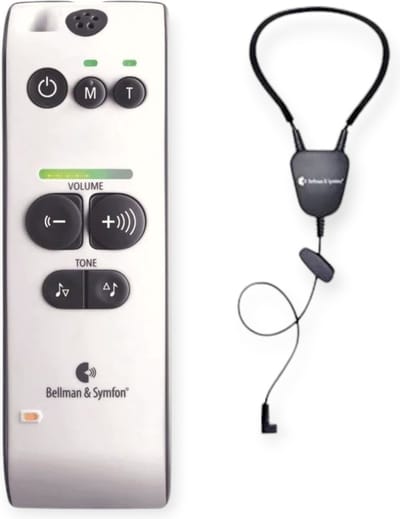 BELLMAN Audio Maxi LUISTERHULP voor SLECHTHORENDEN - set met neklus 9552