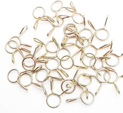 Verstelbare Slangklemmen van 304 RVS - Assortiment van 100 Stuks voor Slangen en Buizen, Ideaal voor Reparaties en Bevestigingen