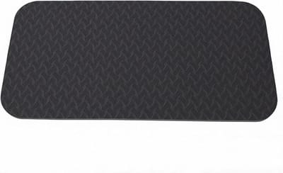 Kniebeschermer - Kniekussen Mat - Vloeroefeningen Yoga - Antislip Damping - 42 x 22.5 cm - Zwart