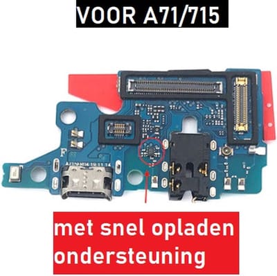Samsung Galaxy A71 oplaad connector - dock connector