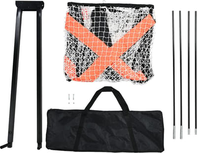 Lacrosse Doel, 183 X 183 Cm - Draagbaar Met Opbergtas - Fiberglas Stangen - Trainingsdoel voor Tuin Of Club