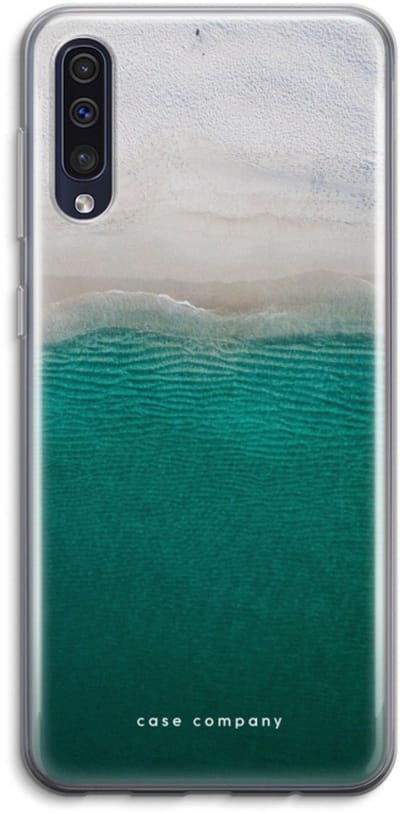 Case Company® - Hoesje geschikt voor Samsung Galaxy A50 hoesje - Stranded - Soft Cover Telefoonhoesje - Bescherming aan alle Kanten en Schermrand