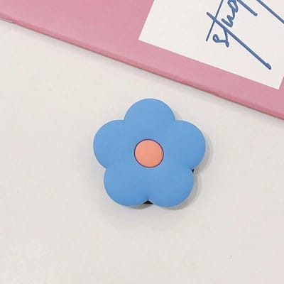 Schattige kleine bloemen mobiele telefoonhouder universele telefoonhouder verlengbeugel stretch mobiele telefoonhouder vingerbeugel