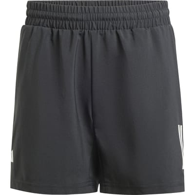 Adidas Performance Club Tennis 3-Stripes Short Kids - Kinderen - Zwart