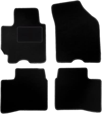Zwarte veloursmatten voor: Suzuki Swift V hatchback (2017-)