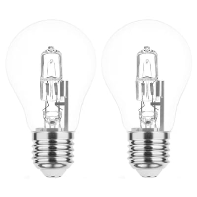 Modee E27 Halogeen Lamp Dimbaar 70W ECO - 1179lm - 2700K - Warm Wit - ECO Halogeen Globe A54 - 2 stuks