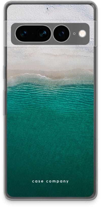 Case Company® - Hoesje geschikt voor Google Pixel 7 Pro hoesje - Stranded - Soft Cover Telefoonhoesje - Bescherming aan alle Kanten en Schermrand