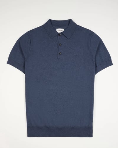 Campbell Polo Heren Donkerblauw