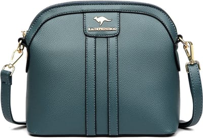 N3 Collecties Vrouwen Handtassen Pu Leer Crossbody Schoudertas-Blauw