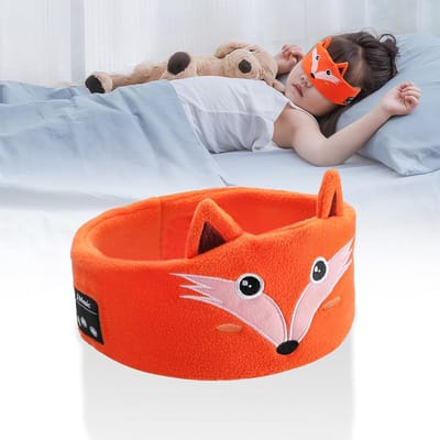 Draadloze Slaap Hoofdband Koptelefoon voor Kinderen - Zacht & Comfortabel Bluetooth Muziek