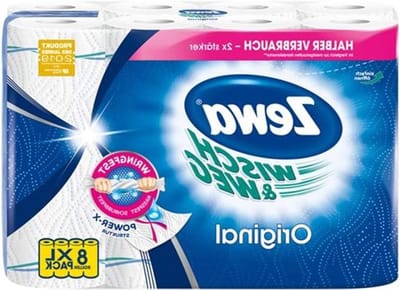 Keukenrol - Huishoudrollen Papier - Snel Opruimen - Power-X Structuur - 8 Rollen - Wit