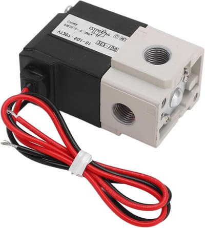 Elektrische solenoïdeventiel G1/8, vacuümventiel met 2 posities en 3 wegen, ideaal voor transmissietoepassingen en goede afdichting
