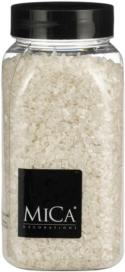 Glas Brokken Klein Creme 650ml - Mica Decorations