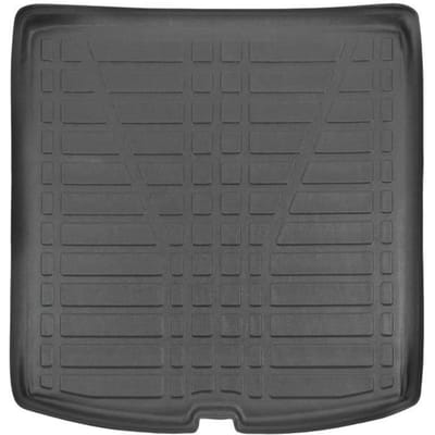 Kofferbakmat - SCOUTT - Skoda Kodiaq 2016-2023 - 100% Waterdicht - Antislip - Op Maat zwart