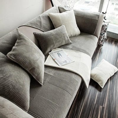 Moderne Minimalistische Modieuze Bankmat Verdikte Comfortabele Antislip Bankhoes Seizoensgebonden Effen Kleur Stofdichte Bankhanddoek 70x70cm 1pcs
