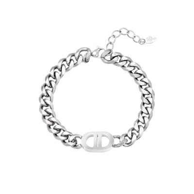 The Good Life armband - Armband - Zilver - 16 CM