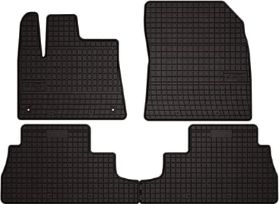 Wielganizator SolidPRO Serie - Citroen Berlingo III - Autovloermatten - 2018 - 5 zitplaatsen - Zwarte Kleur
