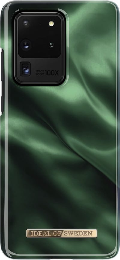 iDeal of Sweden Samsung Galaxy S20 Ultra Fashion Hoesje Emerald Satin