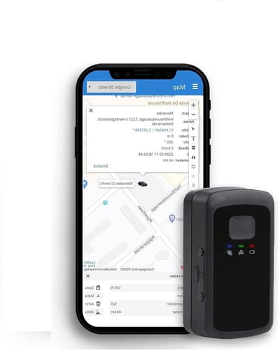 GPS Tracker - Noodknop Alarmering - Objecten Volgen - Gratis App Simkaart - 7 Dagen Accu - Zwart