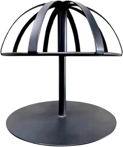 Fruit Display Stand - Opbergrek Ophangsysteem - Fruit Presenteren - Roestbestendig Ontwerp - 30 x 30 x 12 cm - Zwart