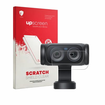 upscreen - Screenprotector voor Insta360 Luna Ultra (Lens) - Folie Beschermfolie transparant