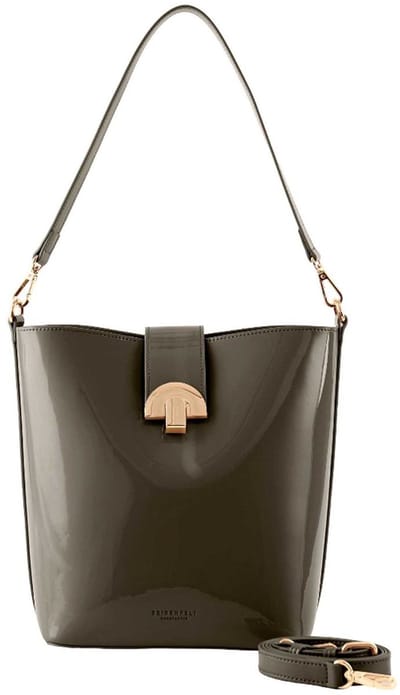 SEIDENFELT MANUFAKTUR schoudertas accessoiretas Grenaa Hobo Bag Khaki kaki