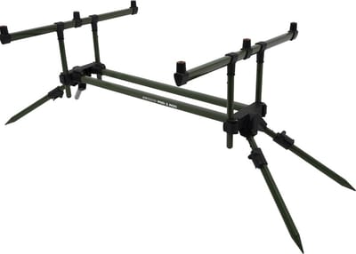 Mikado Rod Pod 3 Hengels – Verstelbare Buzz Bars – Karper Hengelsteun Aluminium