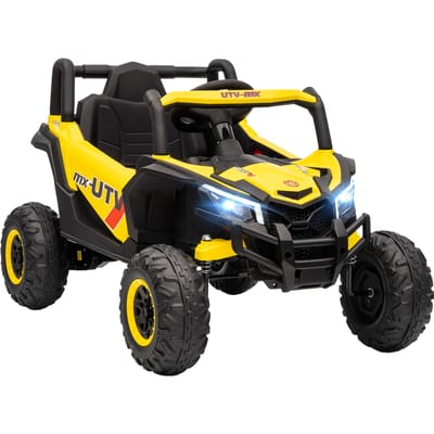 12V Elektrische Auto UTV kinder elektrische buggy met afstandsbediening 2,4G Slow Start Hit systeem