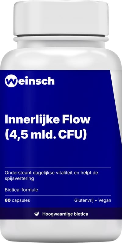 Weinsch Innerlijke Flow (4,5 mld. CFU) | 450mg | 60 capsules