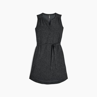Royal Robbins Spotless Traveler Tank Dress - Outdoorjurk - Dames - Asphalt Briar PT - Maat XL