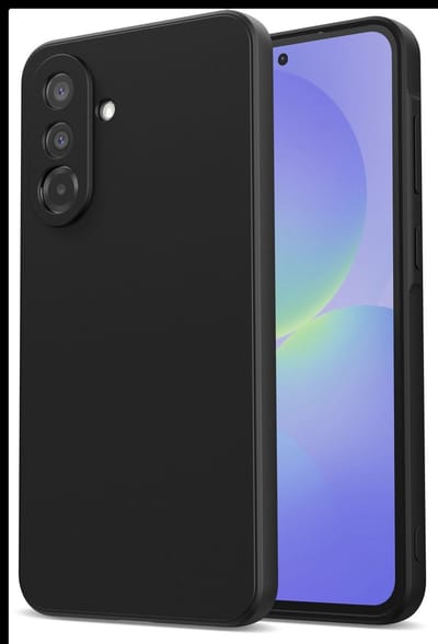 Hoesje met Camera Bescherming Geschikt voor Samsung Galaxy A36 | Back Cover | Dun | Flexibel TPU | Zwart