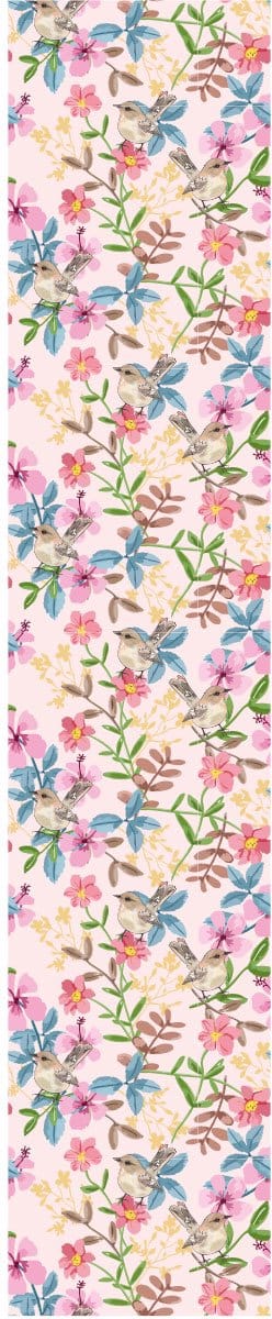 Voorgelijmd vliesbehang - BLOEMEN EN MUSSEN - 1 rol van 300x60cm