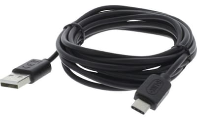 Q-link USB kabel - USB naar USB C - Type C - Lengte 250 cm - Zwart