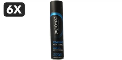 6 x Syoss Volume Haarspray - 300 ml