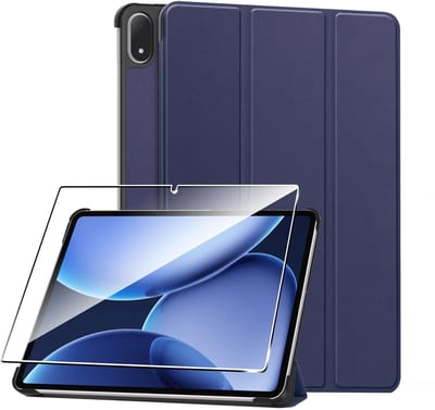 Inovra- Beschermhoes Hoogwaardig Siliconenmateriaal - Oneplus Pad 3 12,2 inch - Krasbestendig - Standfunctie - Versterkte Bescherming - Elegant Ontwerp - Tablethoes