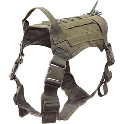 Chien voyage Camping randonnée sac à dos en Nylon harnais sac à dos pour grand chien L vert