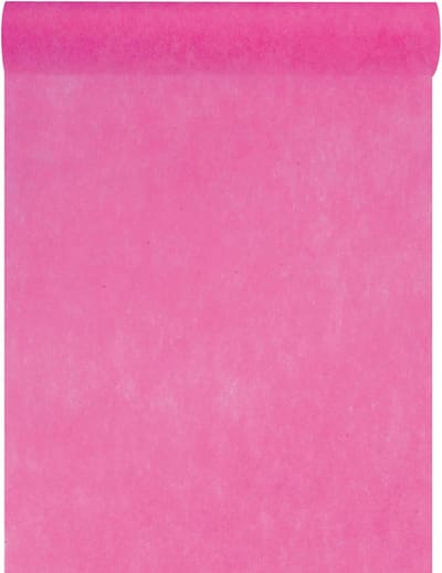 Tafelloper vliesstof, 30 cm x 25 m lang, decoratie voor bruiloft, feest, roze