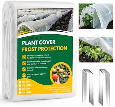Wintervlies voor Planten - 2 x 5 m Vorstbescherming 35gsm