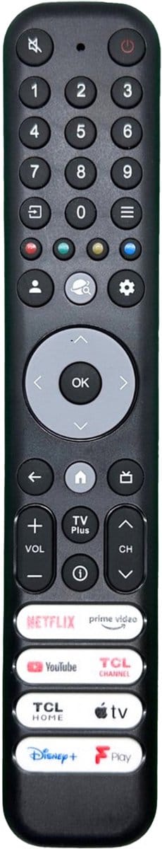 Ibley Universele TCL Afstandsbediening - Geschikt voor TCL TV’s - Plug & Play