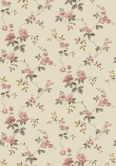 Boråstapeter Vliesbehang 8084 - Anno II - Botanisch Beige - 53cm x 10.05m